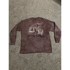 The Mountain Shirt 2XL Maroon Original Founding Fathers Native Americans Tribal